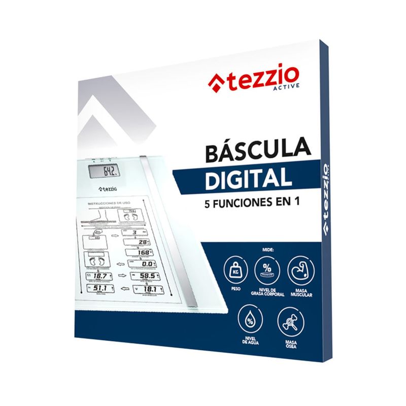 Bascula-Digital-de-Vidrio-5-Funciones-150kg-|-Tezzio
