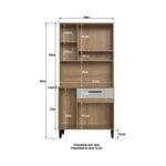 Kit-de-Cocina-Hanna-6-Puertas-Miel-Arena-|-Delmarco-Moveis