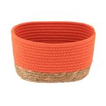 Cesta-Junco-de-Mar-Naranja-Beige-23x15x135cm-|-Tendance
