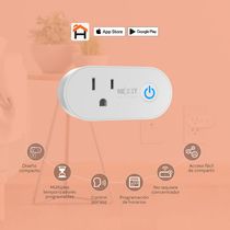 Enchufe Inteligente Wi-Fi 2-Pack | Nexxt