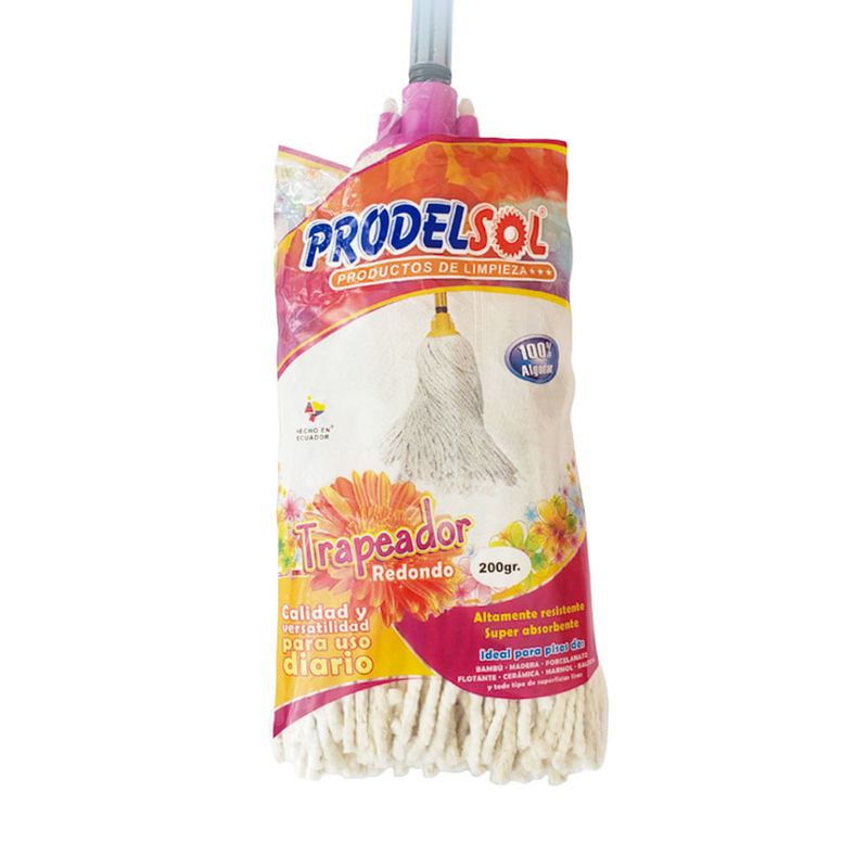 Trapeador-Redondo-Algodon-200g-|-Prodelsol
