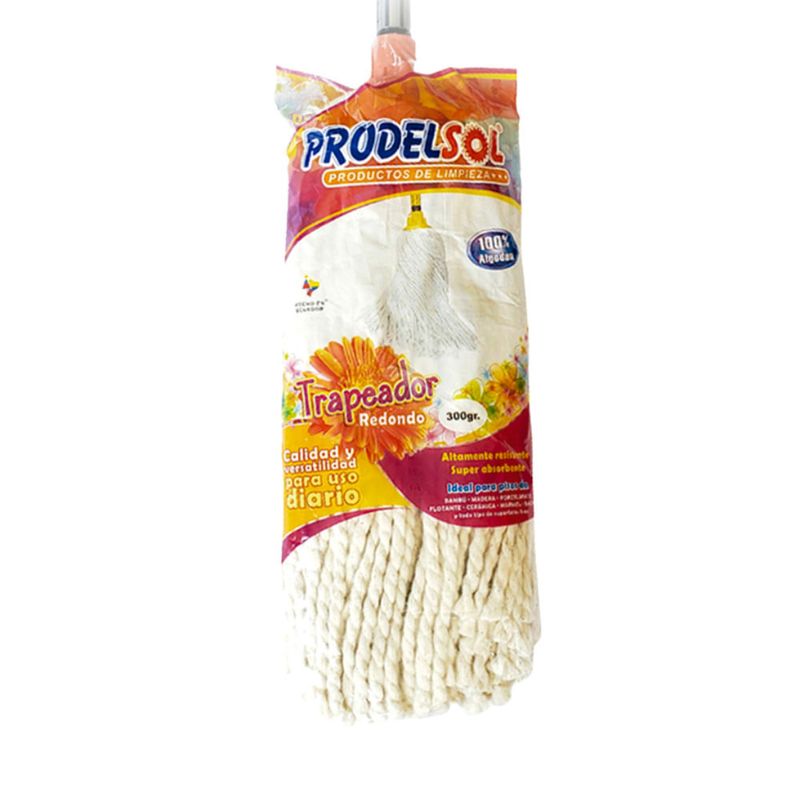 Trapeador-Redondo-Algodon-300g-|-Prodelsol