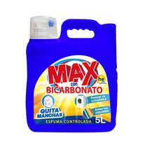 Detergente Líquido High Efficiency con Bicarbonato 5L | Max