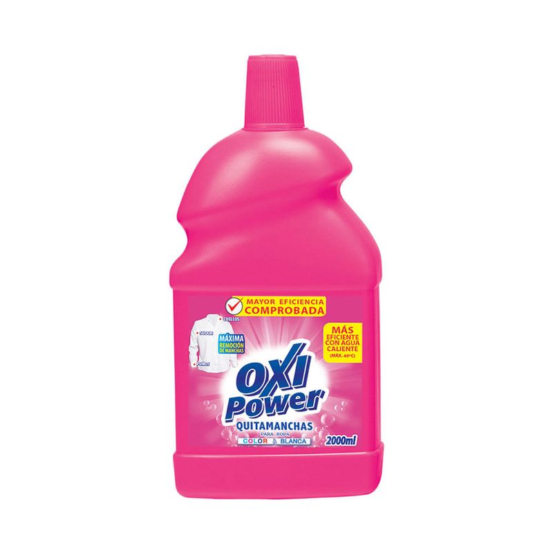 Quitamanchas-Liquido-Ropa-de-Color-2L-|-Oxi-Power