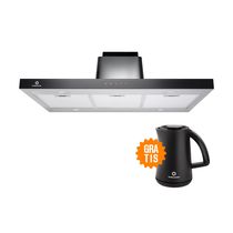 Campana Extractora CEI-90CRVI Indurama | GRATIS: Espumador de Leche 200W