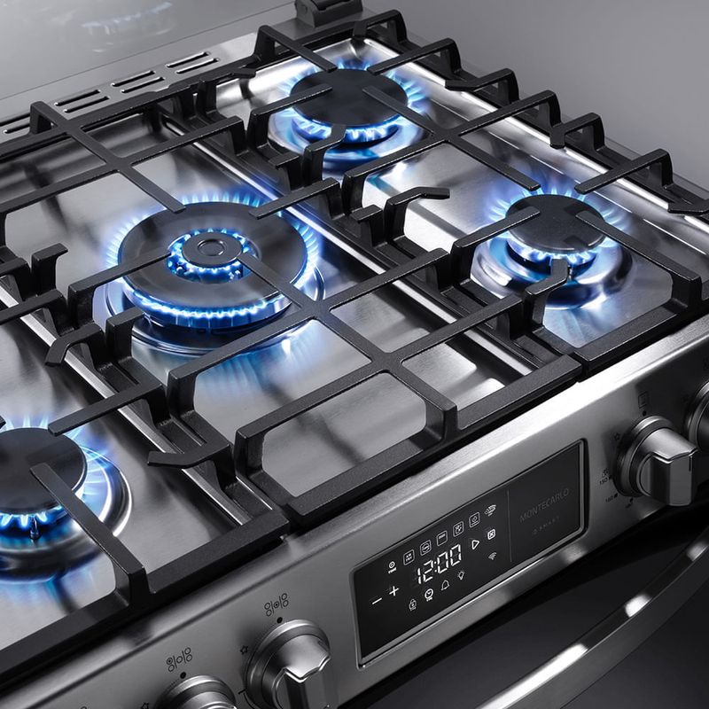 Cocina-a-Gas-Smart-Montecarlo-Zafiro-5Q-Croma-|-Indurama