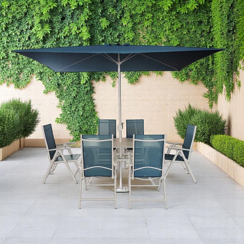 Set-de-Terraza-Premium-Marron-y-Azul-de-8-Piezas