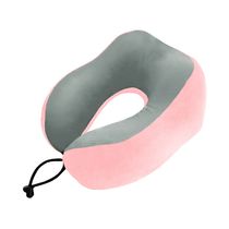 Almohada Relax Trip Contour Rosado/Gris | Chaide