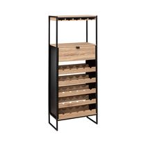 Mueble Bar Aliaj 25 Botellas Metal/Madera | Five