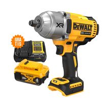 Llave de Impacto Inalámbrica 20V 1/2" DeWalt | GRATIS: Cargador y Batería