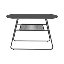 Mesa Exterior Gris Acero/Mimbre | Naterial