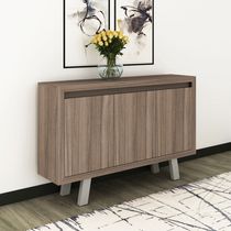 Aparador Alina Roble 3 Puertas | Tecnomobili