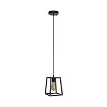 Lámpara Colgante Negra 1xE27 17cm | Orange