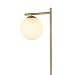 Lampara-de-Pie-Laton-1xE27-Base-de-Marmol-|-Orange