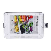 Organizador de Refrigeradora Transparente 31x18x11cm | Excellent Houseware