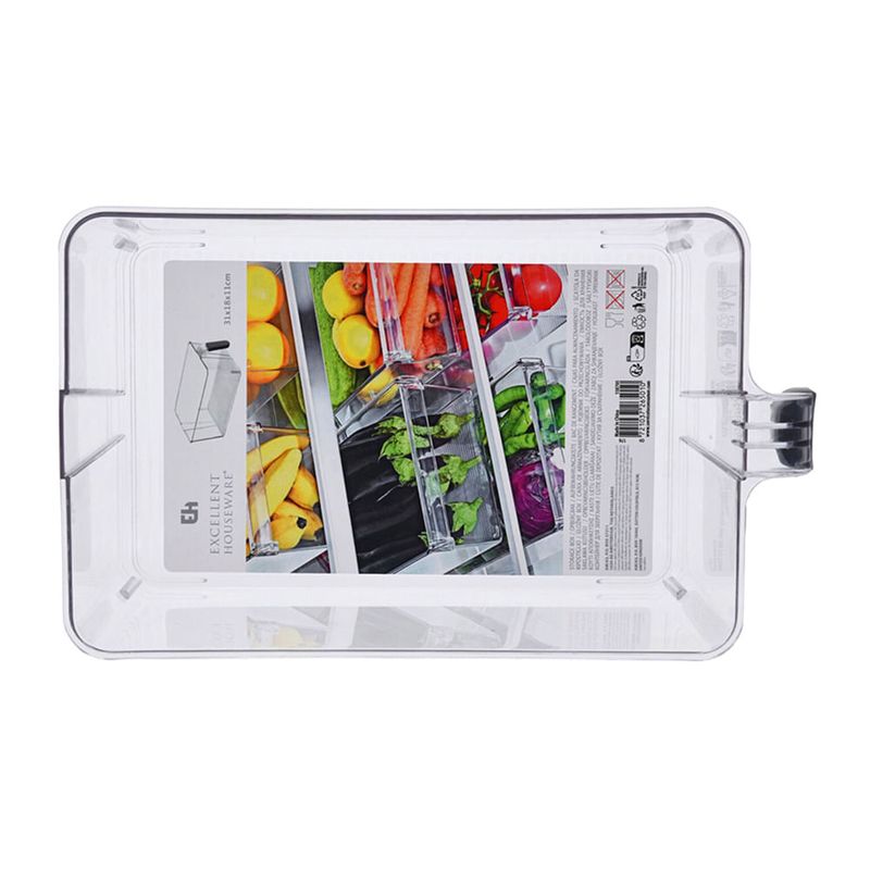 Organizador-de-Refrigeradora-Transparente-31x18x11cm-|-Excellent-Houseware