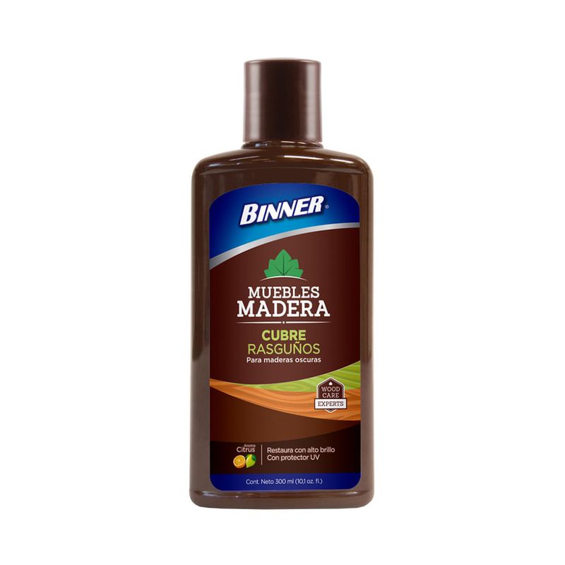 Cubre-Rasguños-para-Muebles-de-Madera-Citrus-300ml-|-Binner