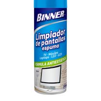Limpiador de Pantallas LCD y Plasmas 240ml | Binner