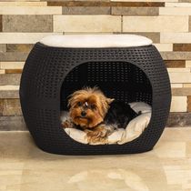 Cama para Mascotas Tipo Ratán Wengué | MQ