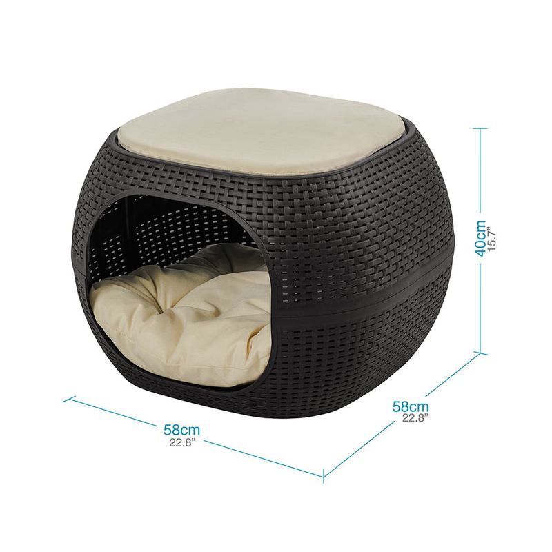 Cama-para-Mascotas-Tipo-Ratan-Wengue-|-MQ