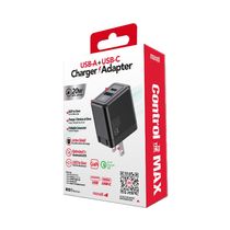 Cargador Adaptador 2 Puertos USB-A y USB-C 20W | Maxell