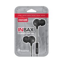 Audífonos Estéreo IN-BAX Básicos Negro | Maxell