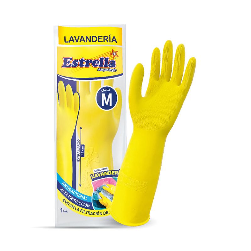 Guantes-Lavanderia-Talla-M-|-Estrella