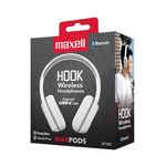 Audifonos-Inalambricos-Hook-BT300-Blanco-|-Maxell