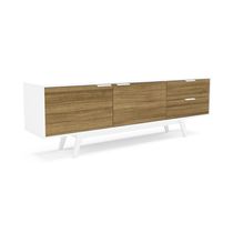 Mesa de TV Lucas Blanco/Miel | Politorno
