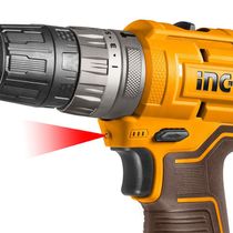 Taladro de Impacto 3/8" 12V + 2 Baterías 1.5Ah + Maleta | Ingco