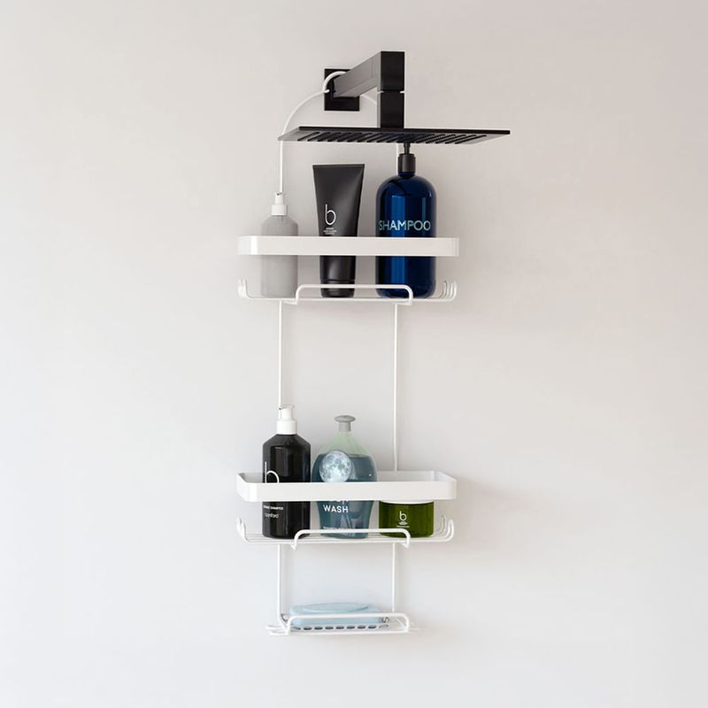 Organizador-de-Ducha-Blanco-|-Rejiplas
