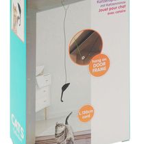 Juguete Interactivo para Gato con Cuerda y Ratón