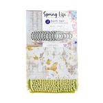 Juego-de-Cortina-y-Alfombra-para-Baño-Verde-Oliva-|-Home-Living