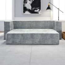Sofá Cama ComfyBox Gris 1 ½ Plazas | Chaide
