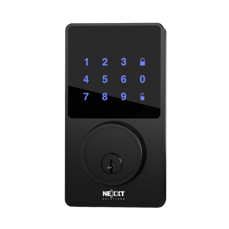 Cerradura-Inteligente-con-Conexion-Wi-Fi-Negro-|-Nexxt