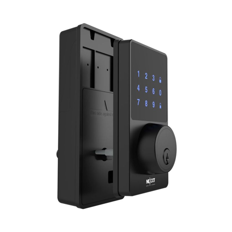 Cerradura-Inteligente-con-Conexion-Wi-Fi-Negro-|-Nexxt
