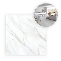 Cerámica Marmolizada Venice Blanco 60x60cm 2.58m² | San Lorenzo