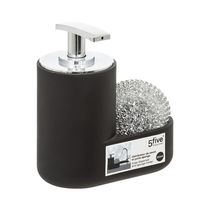 Dosificador de Jabón 250 ml Color Negro | Five